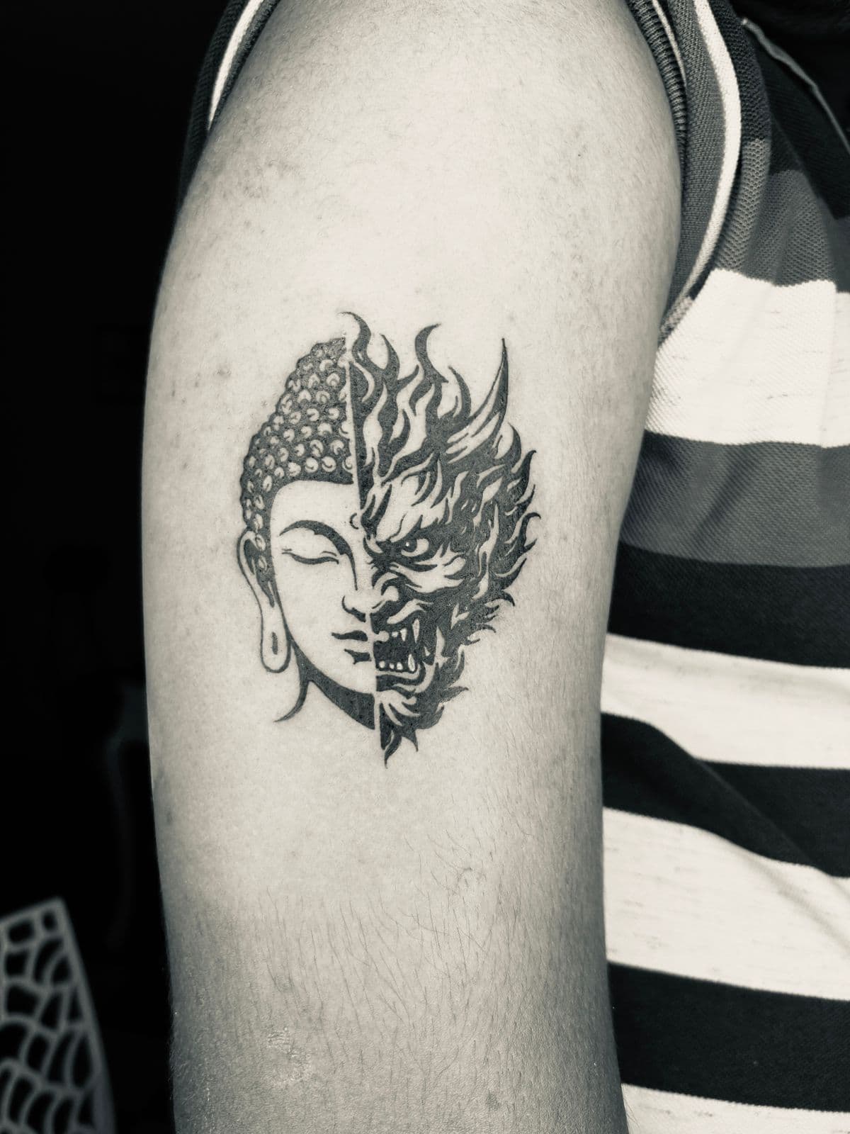 Custom tattoo work, portfolio piece 16 — Rathnam Tattoos Studio, Vijayawada