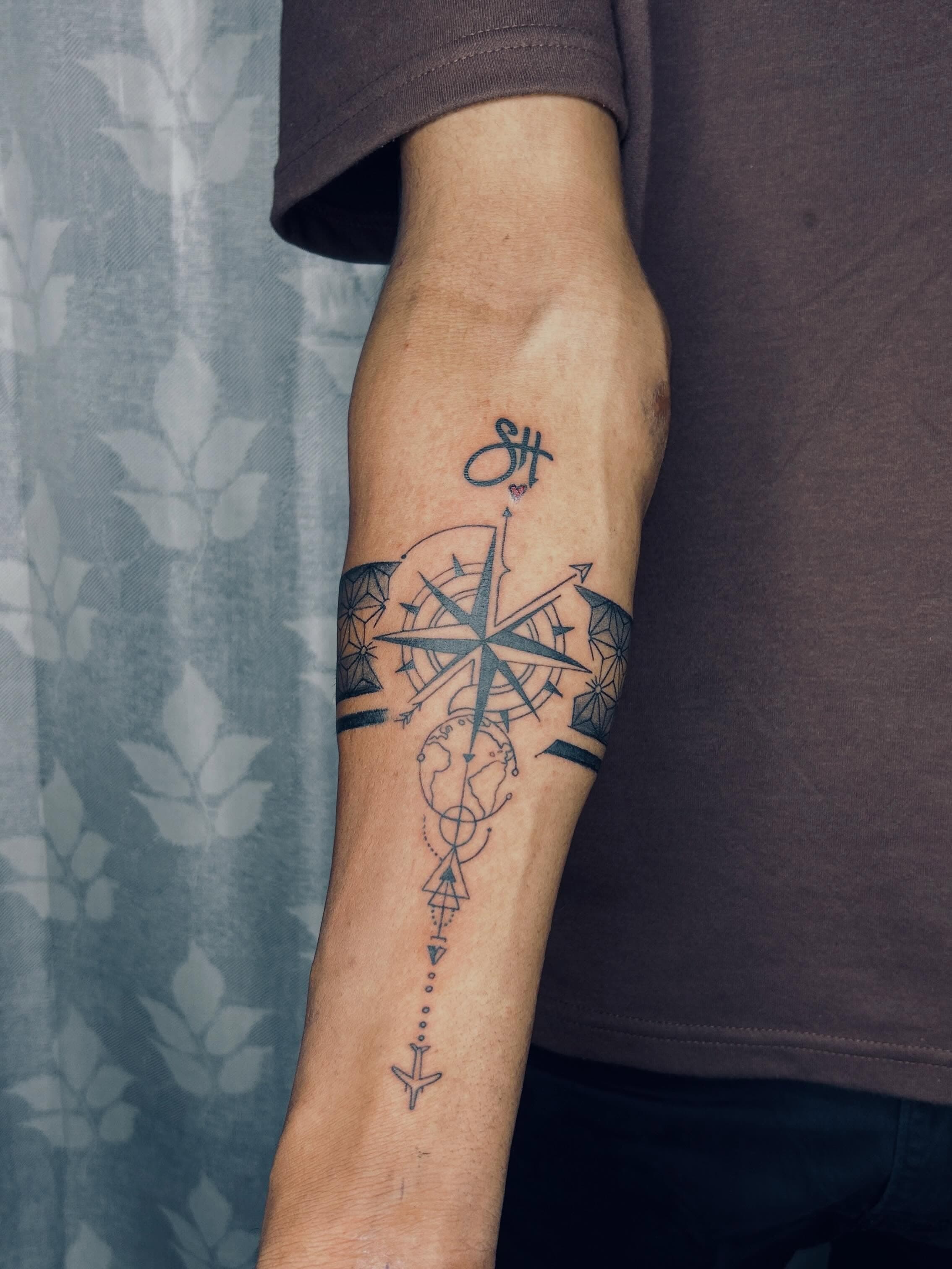 Custom tattoo work, portfolio piece 27 — Rathnam Tattoos Studio, Vijayawada