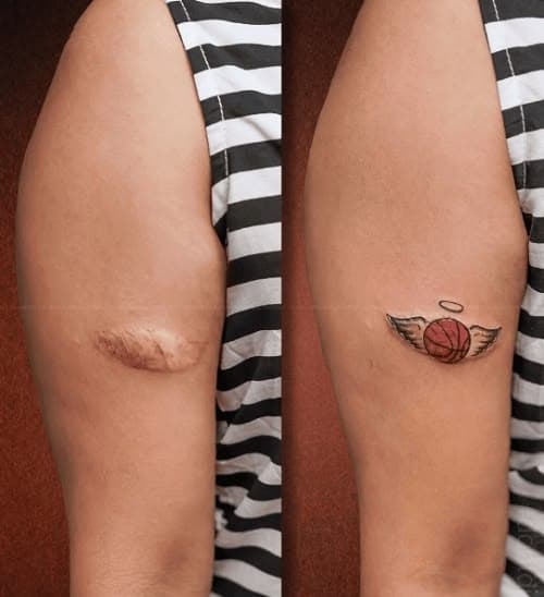 SCAR COVER-UP example 3