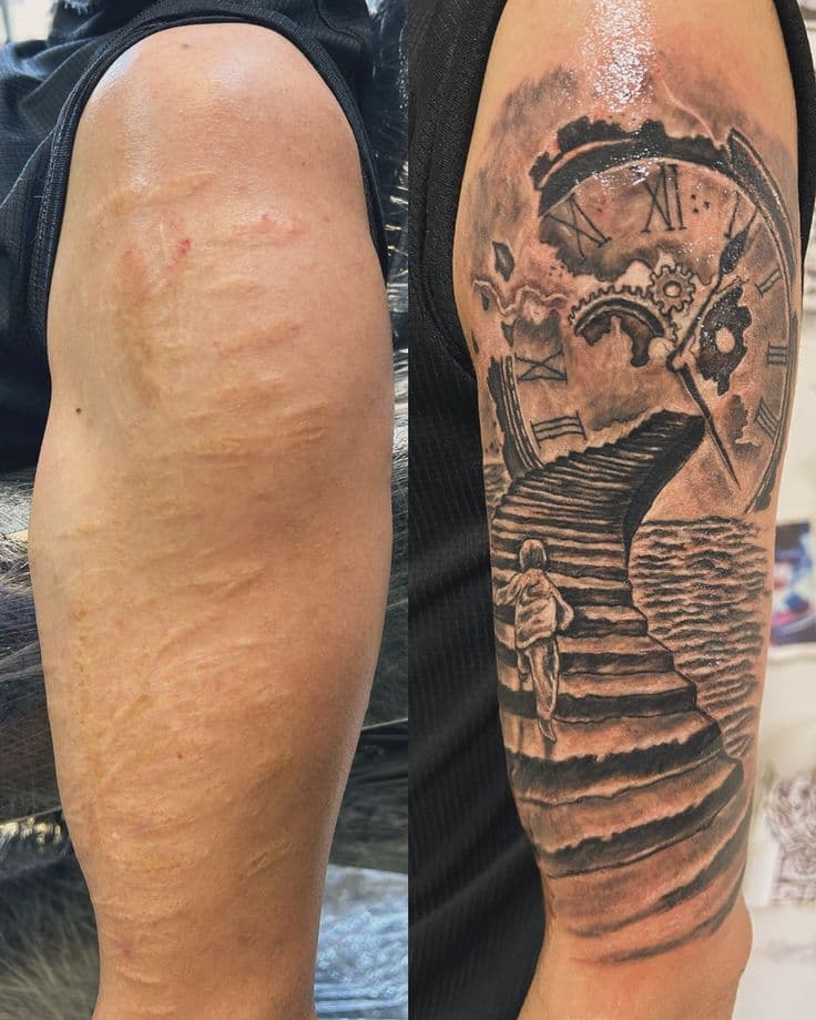 SCAR COVER-UP example 5